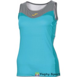 TOP FREE SLEEVELESS WOMAN BLUE GREY