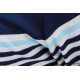 MAGLIA CANTERBURY CHEST STRIPE TEE IN CLOUD MARL