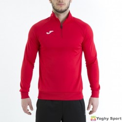 TOP TUTA  FARAON 1/4 zip ROSSO