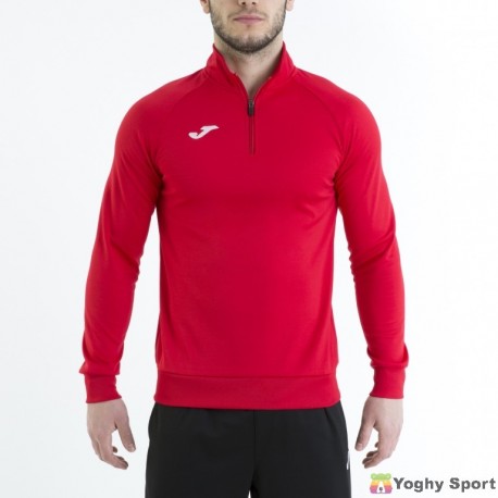 TOP TUTA  FARAON 1/4 zip ROSSO