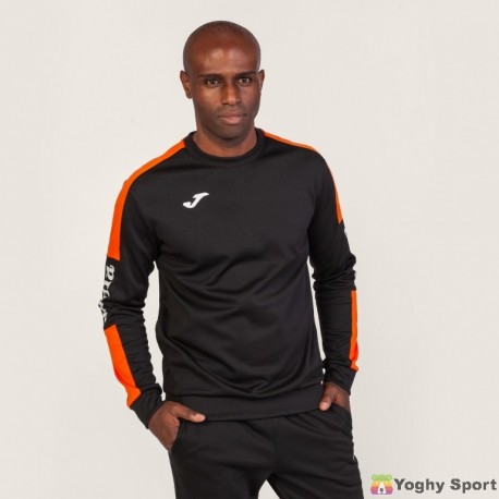 felpa CHAMPION IV nero/orange